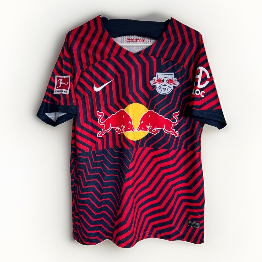 Nike RB Leipzig 2023/24 Away Football Shirt Jersey Red Bull Men's Size L